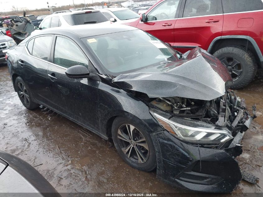 2021 Nissan Sentra Sv Xtronic Cvt VIN: 3N1AB8CV3MY239013 Lot: 43960224