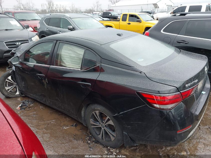 2021 Nissan Sentra Sv Xtronic Cvt VIN: 3N1AB8CV3MY239013 Lot: 43960224