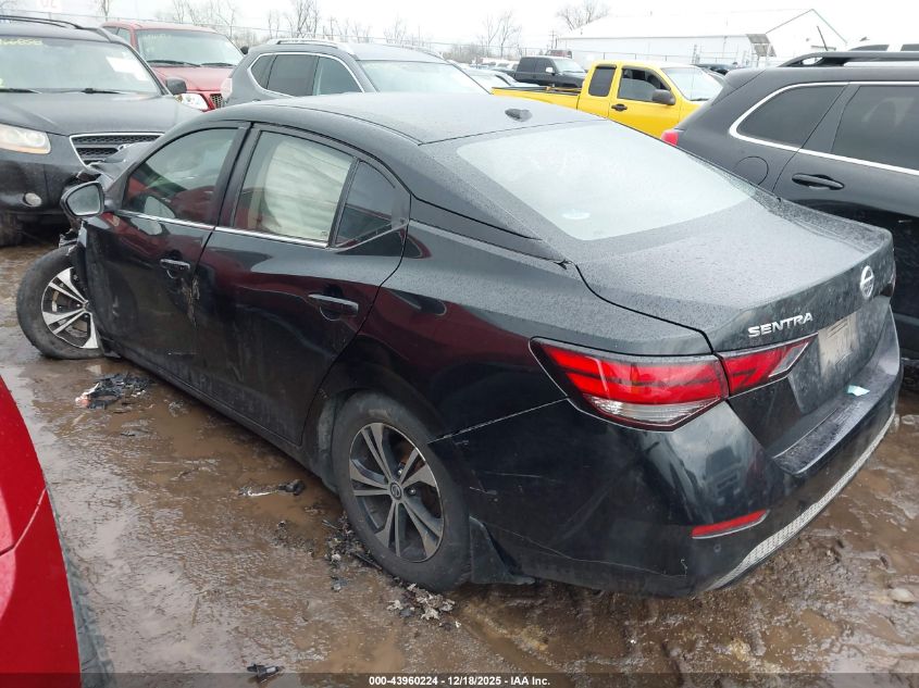2021 Nissan Sentra Sv Xtronic Cvt VIN: 3N1AB8CV3MY239013 Lot: 43960224