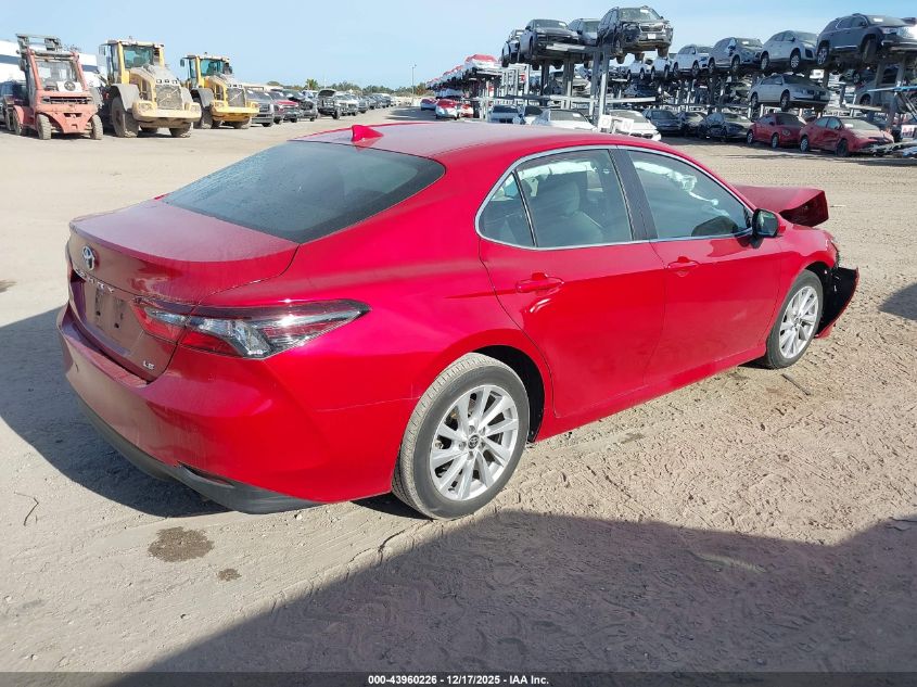 2023 Toyota Camry Le VIN: 4T1C11AK5PU110170 Lot: 43960226
