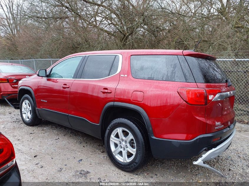 2019 GMC Acadia Sle-1 VIN: 1GKKNKLA8KZ195360 Lot: 43960229