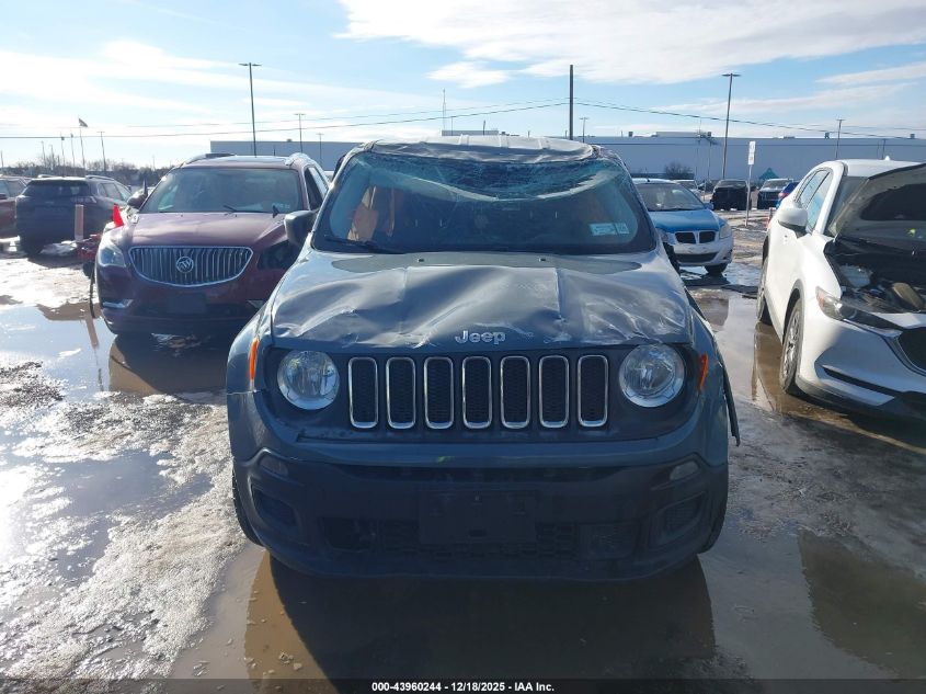 2017 Jeep Renegade Sport 4X4 VIN: ZACCJBAB7HPG06956 Lot: 43960244