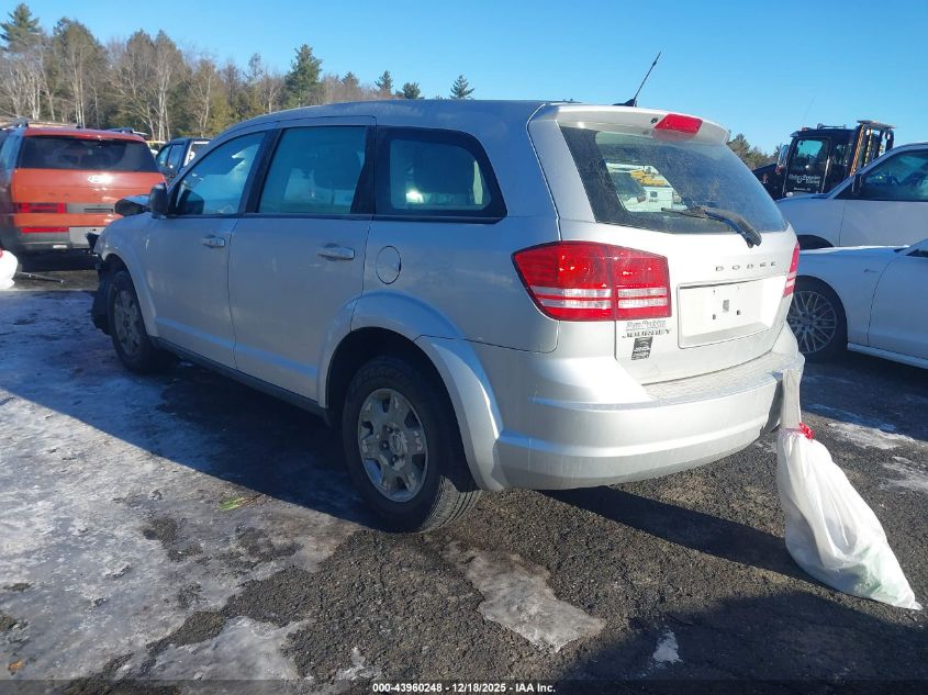 2012 Dodge Journey Se/Avp VIN: 3C4PDCAB9CT216831 Lot: 43960248