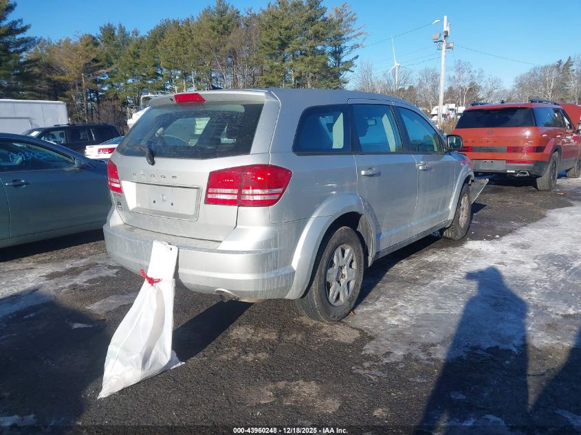 2012 Dodge Journey Se/Avp VIN: 3C4PDCAB9CT216831 Lot: 43960248