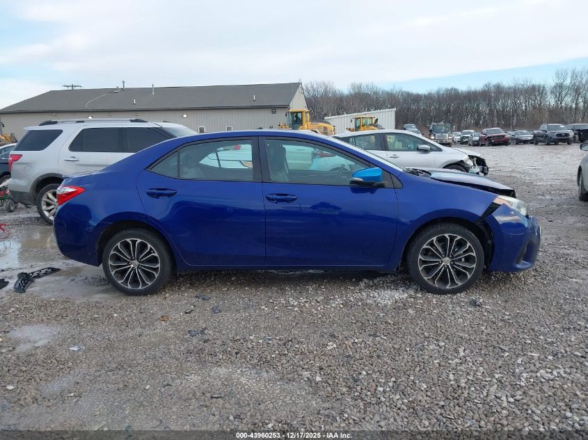 2014 Toyota Corolla S Plus VIN: 5YFBURHE9EP144354 Lot: 43960253