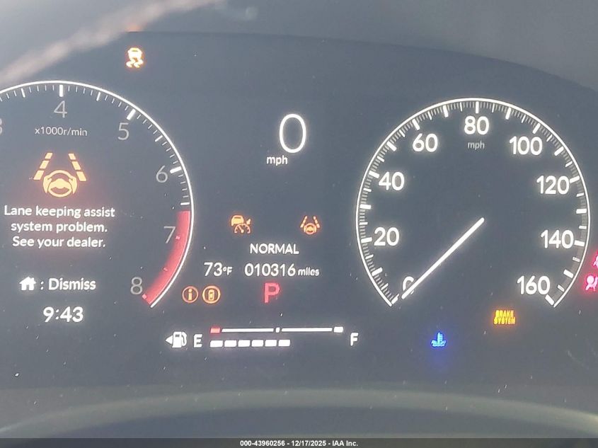 2025 Honda Civic Sport VIN: 2HGFE2F52SH541352 Lot: 43960256