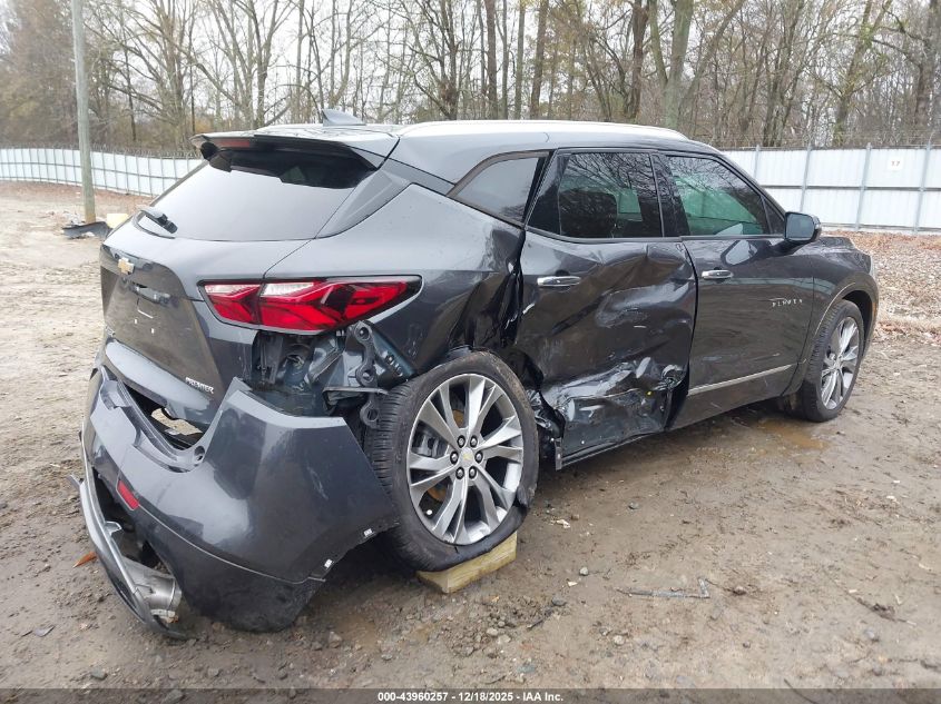 2022 Chevrolet Blazer Fwd Premier VIN: 3GNKBFRS0NS147629 Lot: 43960257