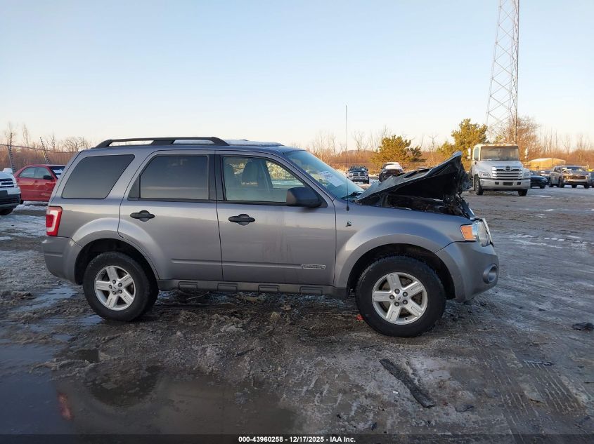 2008 Ford Escape Hybrid VIN: 1FMCU59H48KE37387 Lot: 43960258