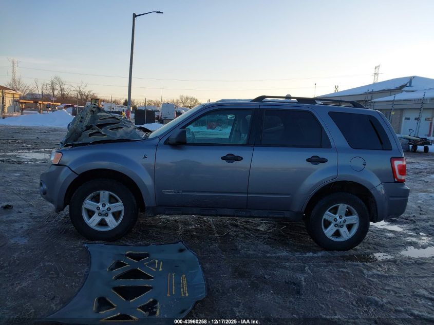 2008 Ford Escape Hybrid VIN: 1FMCU59H48KE37387 Lot: 43960258