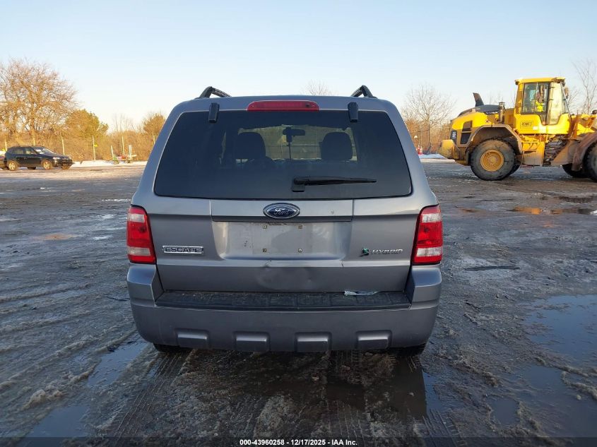 2008 Ford Escape Hybrid VIN: 1FMCU59H48KE37387 Lot: 43960258