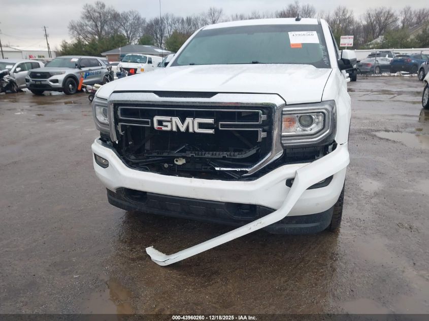 2018 GMC Sierra 1500 Sle VIN: 1GTV2MECXJZ372971 Lot: 43960260
