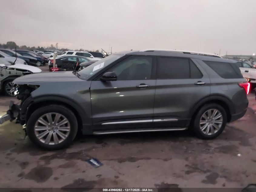 2022 Ford Explorer Limited VIN: 1FMSK7FH4NGC18851 Lot: 43960262