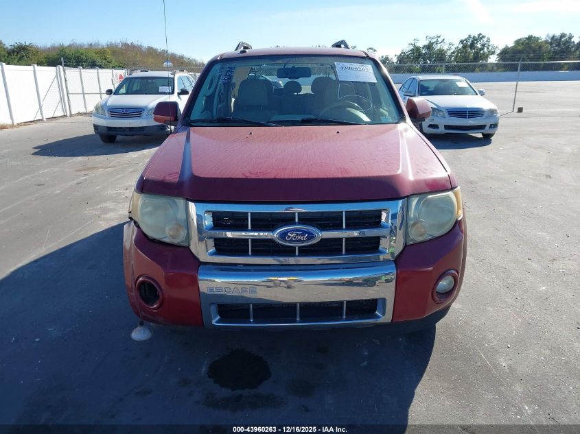 2009 Ford Escape Limited VIN: 1FMCU04G39KA18420 Lot: 43960263