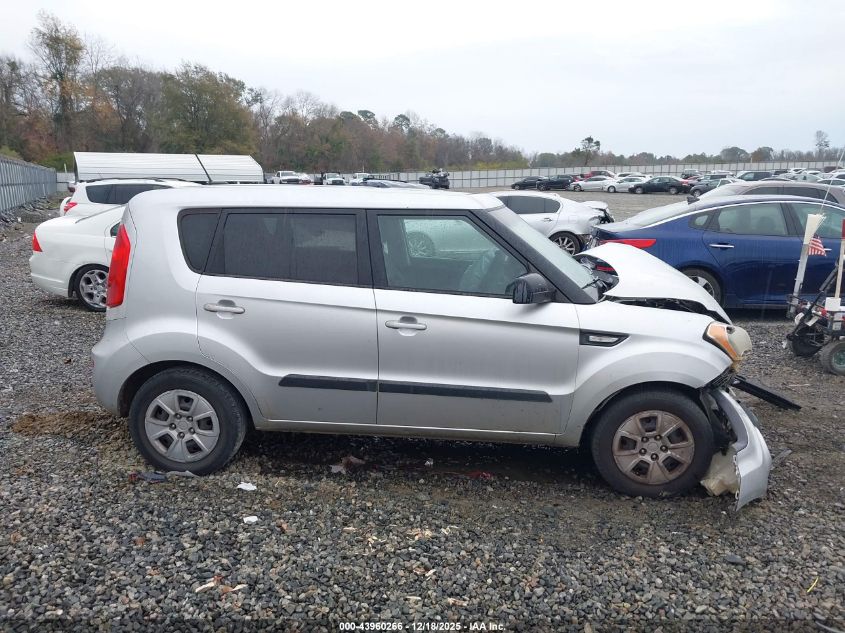 2012 Kia Soul VIN: KNDJT2A58C7451089 Lot: 43960266