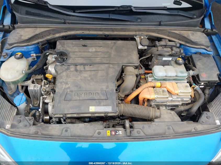 2018 Hyundai Ioniq Hybrid Sel VIN: KMHC75LC6JU102873 Lot: 43960267