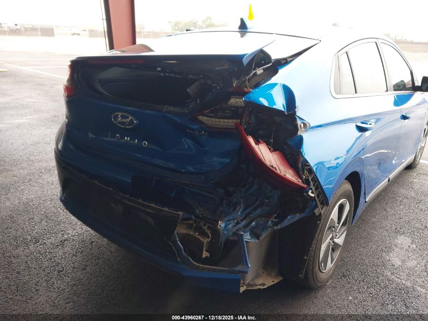 2018 Hyundai Ioniq Hybrid Sel VIN: KMHC75LC6JU102873 Lot: 43960267