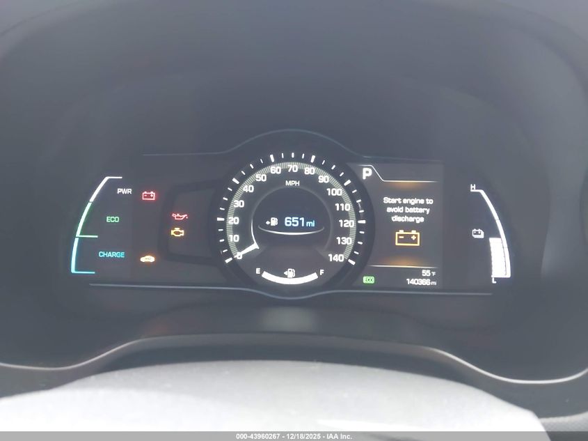 2018 Hyundai Ioniq Hybrid Sel VIN: KMHC75LC6JU102873 Lot: 43960267