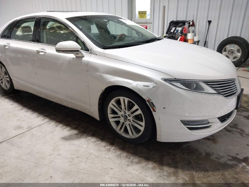 2014 Lincoln Mkz VIN: 3LN6L2J9XER820230 Lot: 43960278