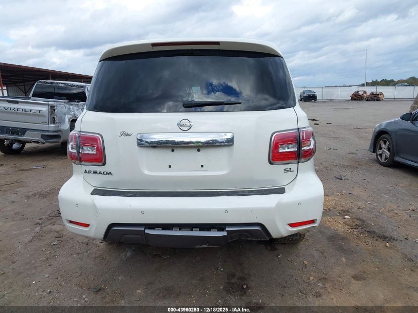 2020 Nissan Armada Sl 2Wd VIN: JN8AY2ND2L9111321 Lot: 43960280