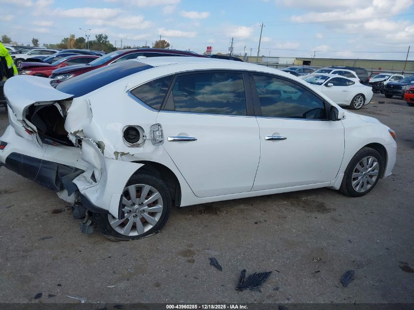 2016 Nissan Sentra Sv VIN: 3N1AB7AP6GL681834 Lot: 43960285