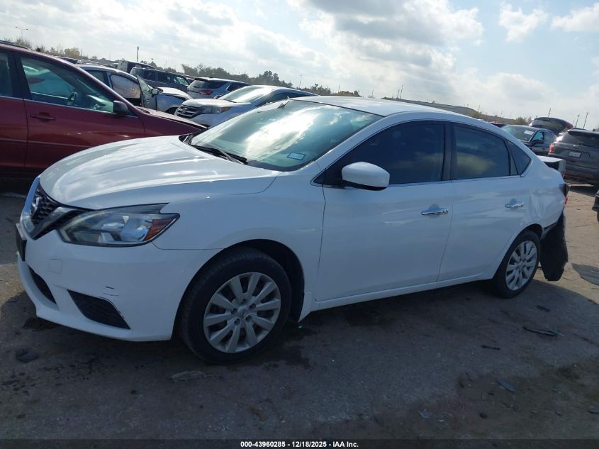 2016 Nissan Sentra Sv VIN: 3N1AB7AP6GL681834 Lot: 43960285