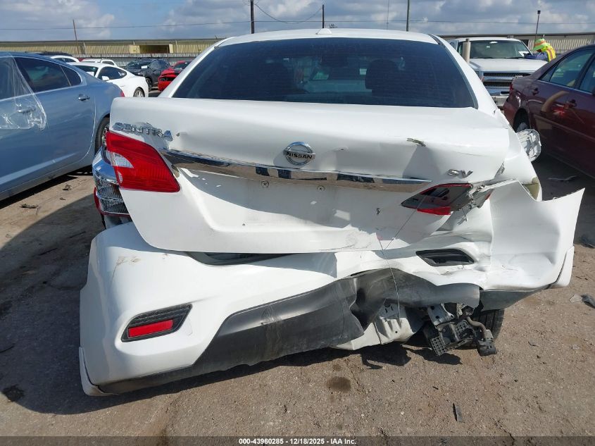 2016 Nissan Sentra Sv VIN: 3N1AB7AP6GL681834 Lot: 43960285