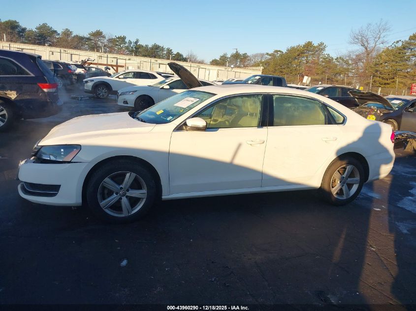 2013 Volkswagen Passat 2.5L Se VIN: 1VWBP7A31DC069299 Lot: 43960290