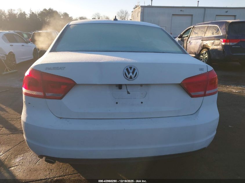 2013 Volkswagen Passat 2.5L Se VIN: 1VWBP7A31DC069299 Lot: 43960290