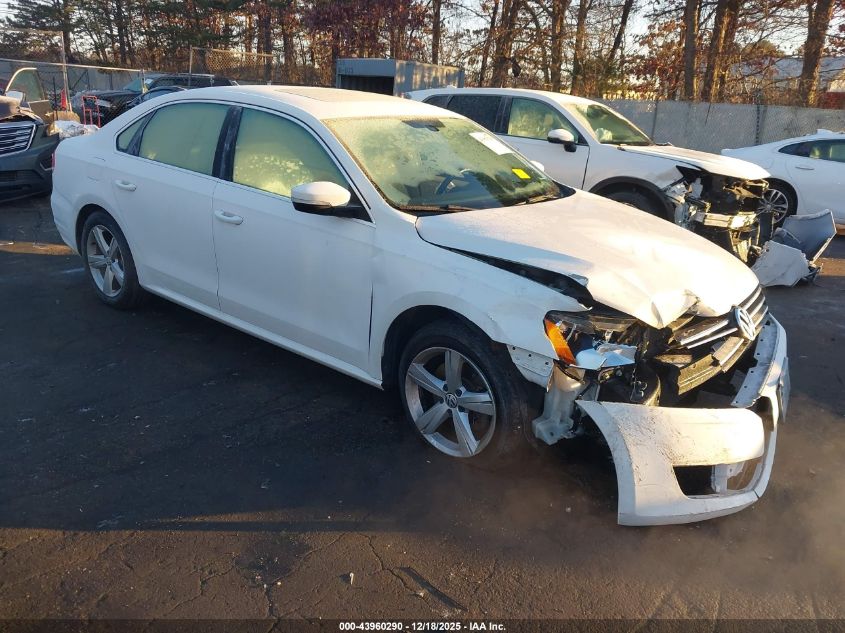 2013 Volkswagen Passat 2.5L Se VIN: 1VWBP7A31DC069299 Lot: 43960290