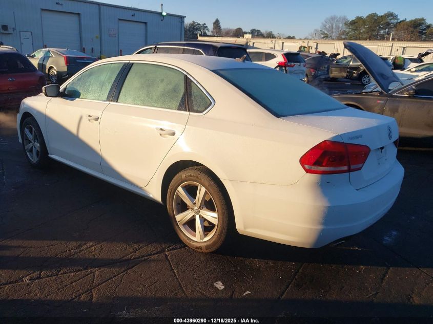 2013 Volkswagen Passat 2.5L Se VIN: 1VWBP7A31DC069299 Lot: 43960290