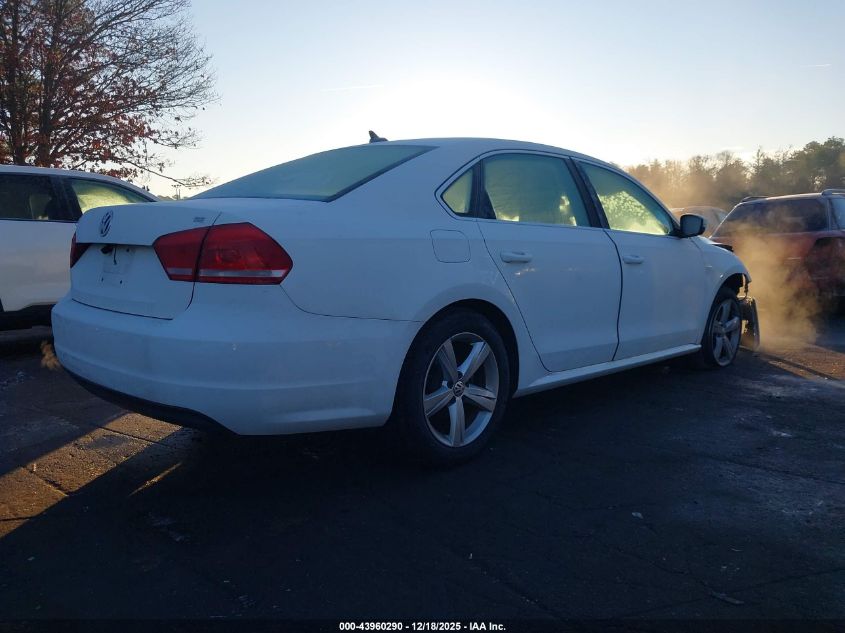 2013 Volkswagen Passat 2.5L Se VIN: 1VWBP7A31DC069299 Lot: 43960290