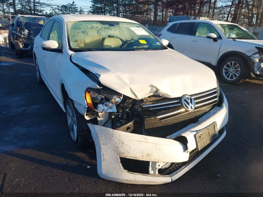 2013 Volkswagen Passat 2.5L Se VIN: 1VWBP7A31DC069299 Lot: 43960290