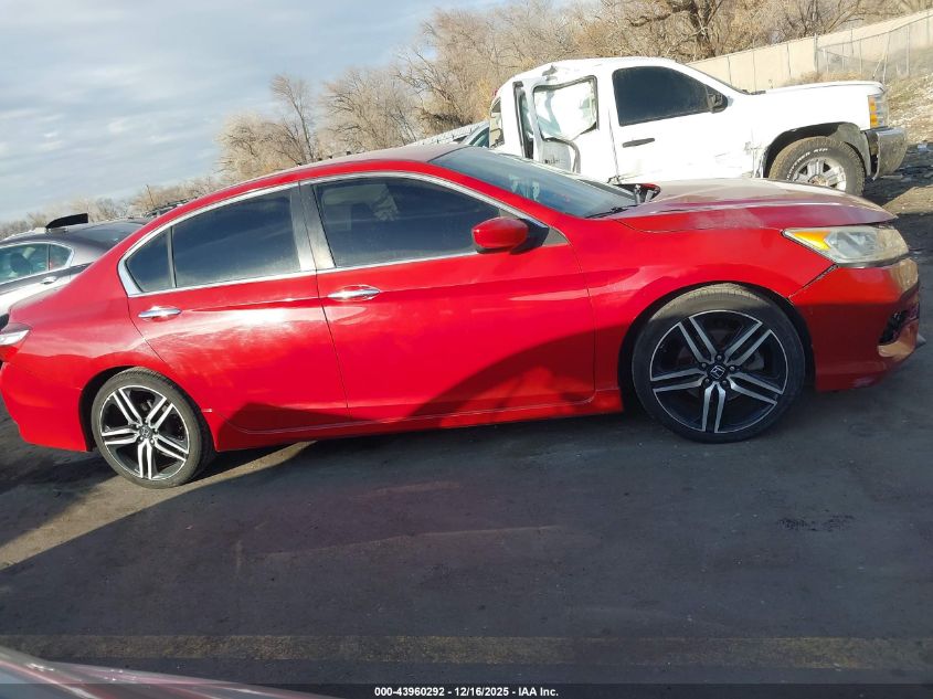 2017 Honda Accord Sport VIN: 1HGCR2F54HA207662 Lot: 43960292