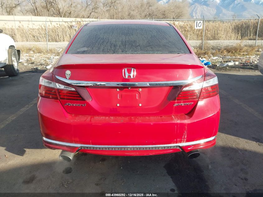 2017 Honda Accord Sport VIN: 1HGCR2F54HA207662 Lot: 43960292