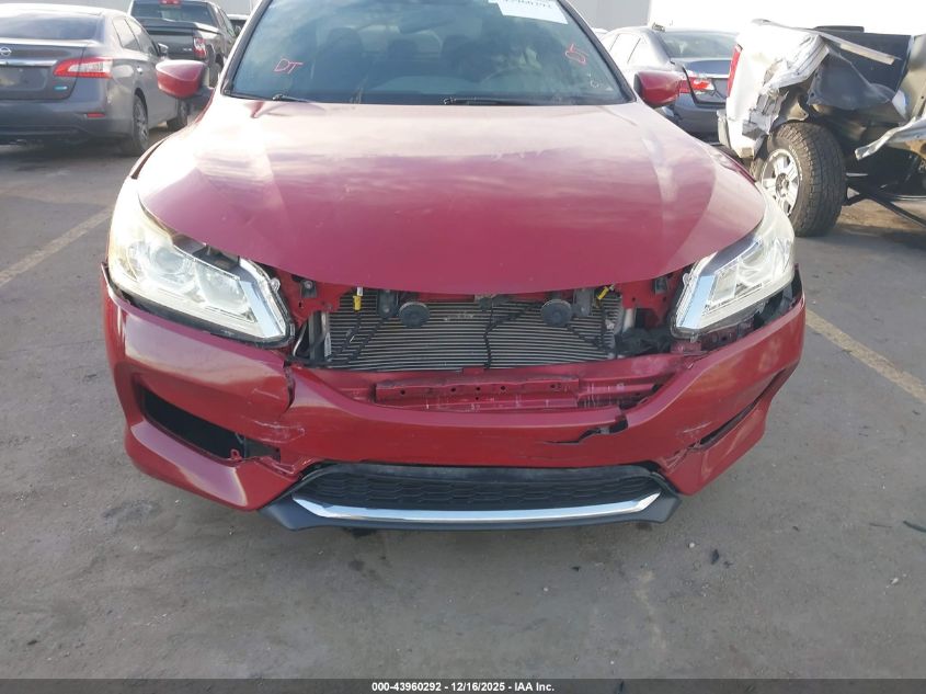 2017 Honda Accord Sport VIN: 1HGCR2F54HA207662 Lot: 43960292