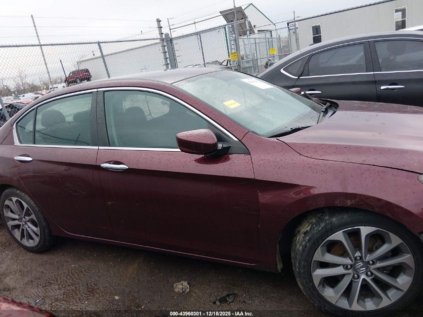 2014 Honda Accord Sport VIN: 1HGCR2F58EA011400 Lot: 43960301