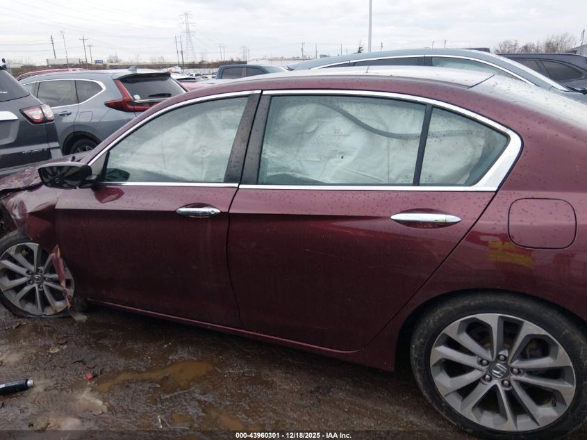 2014 Honda Accord Sport VIN: 1HGCR2F58EA011400 Lot: 43960301