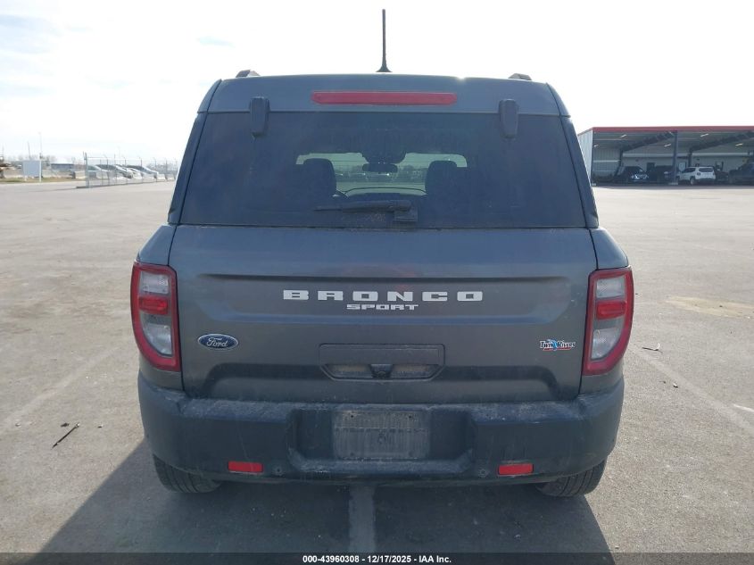 2024 Ford Bronco Sport Big Bend VIN: 3FMCR9B68RRE36306 Lot: 43960308