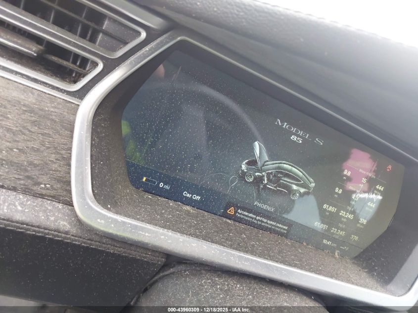 2014 Tesla Model S P85 VIN: 5YJSA1H14EFP38336 Lot: 43960309