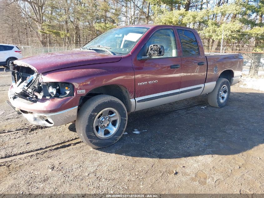 2003 Dodge Ram 1500 Slt/Laramie/St VIN: 1D7HU18D13S365922 Lot: 43960313