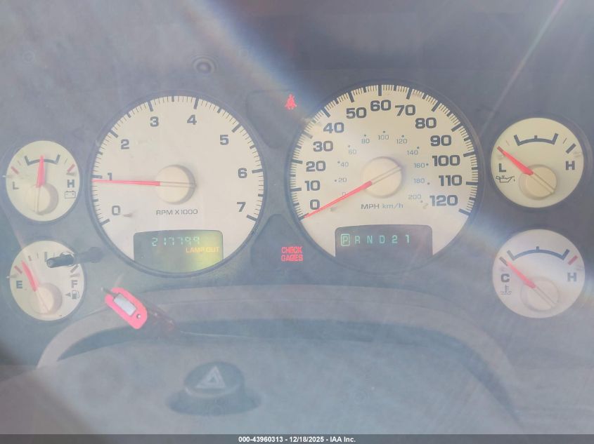 2003 Dodge Ram 1500 Slt/Laramie/St VIN: 1D7HU18D13S365922 Lot: 43960313