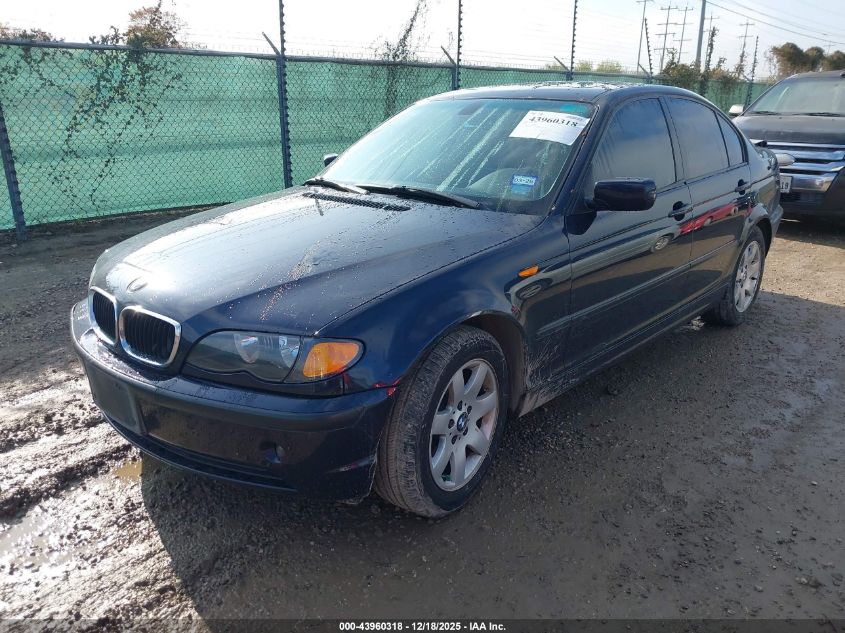 2005 BMW 325I VIN: WBAAZ33425KW76548 Lot: 43960318
