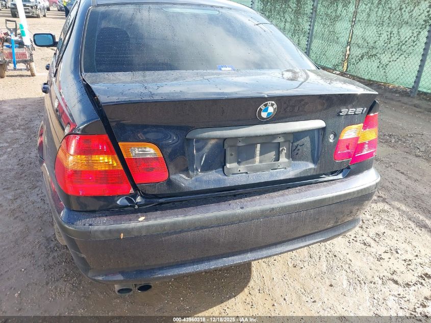 2005 BMW 325I VIN: WBAAZ33425KW76548 Lot: 43960318