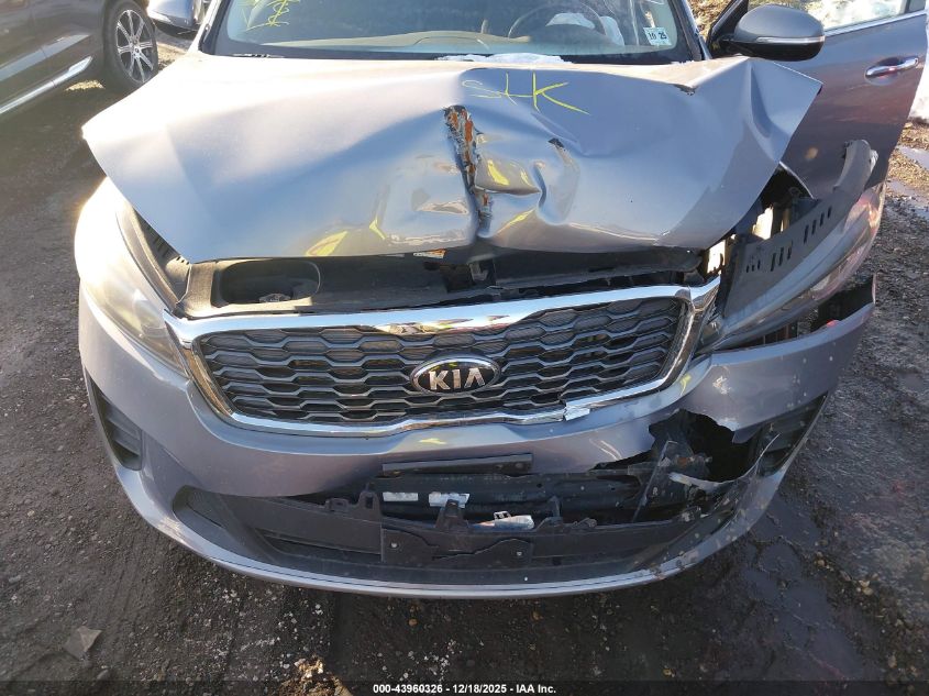 2020 Kia Sorento 2.4L Lx VIN: 5XYPGDA38LG702642 Lot: 43960326