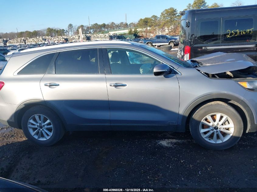 2020 Kia Sorento 2.4L Lx VIN: 5XYPGDA38LG702642 Lot: 43960326