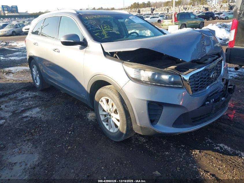 2020 Kia Sorento 2.4L Lx VIN: 5XYPGDA38LG702642 Lot: 43960326
