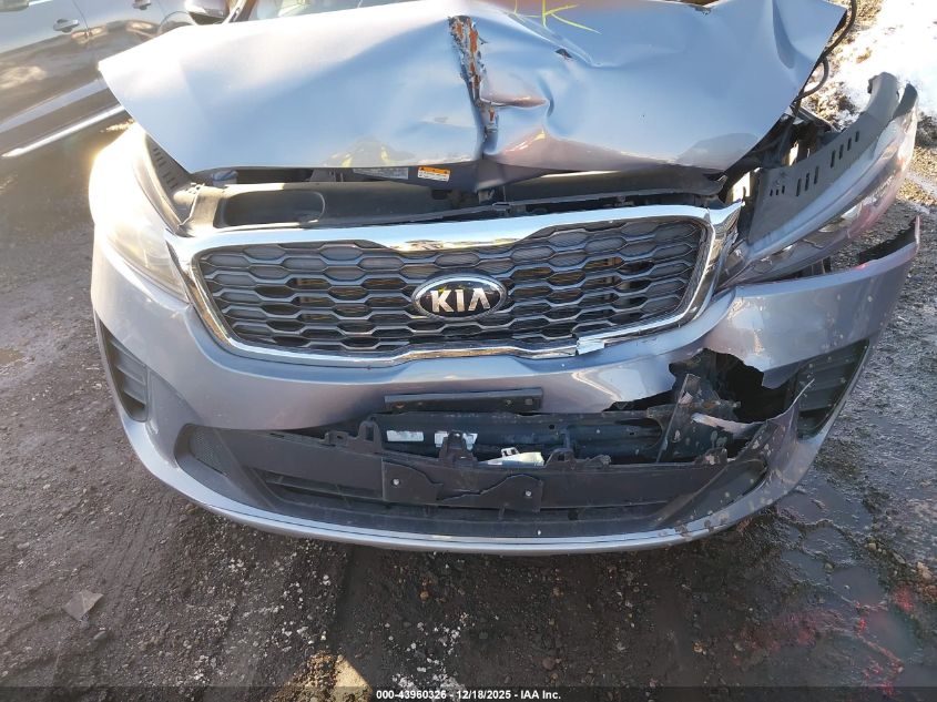 2020 Kia Sorento 2.4L Lx VIN: 5XYPGDA38LG702642 Lot: 43960326
