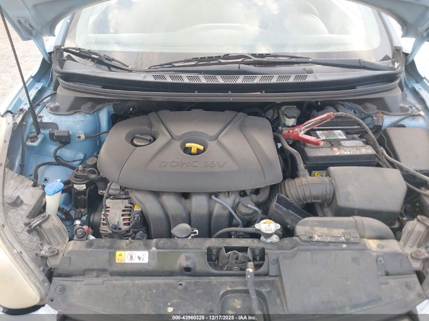 2013 Hyundai Elantra Gs VIN: KMHDH6AE1DU000526 Lot: 43960328