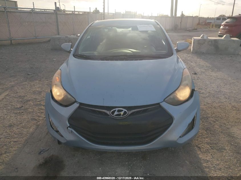 2013 Hyundai Elantra Gs VIN: KMHDH6AE1DU000526 Lot: 43960328