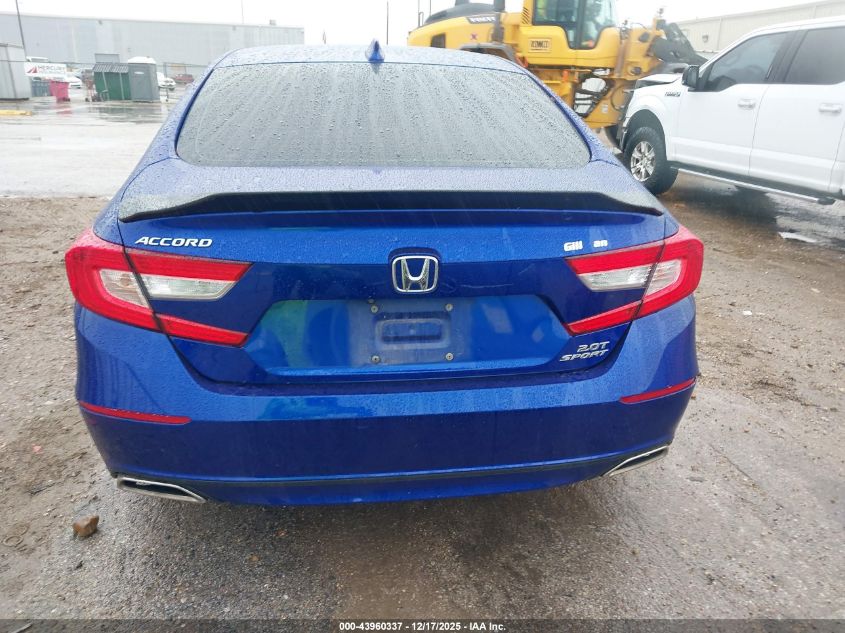 2020 Honda Accord Sport 2.0T VIN: 1HGCV2F36LA022547 Lot: 43960337